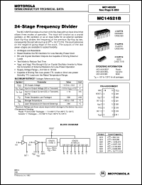 Click here to download MC14521BD Datasheet