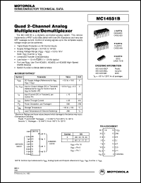 Click here to download MC14551BD Datasheet