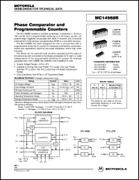 Click here to download MC14568BCP Datasheet