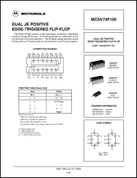 Click here to download MC74F109D Datasheet