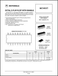 Click here to download MC74F377N Datasheet