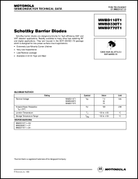 Click here to download MMBD110T1 Datasheet
