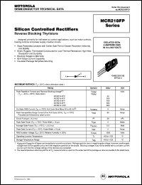 Click here to download MCR218-2FP Datasheet