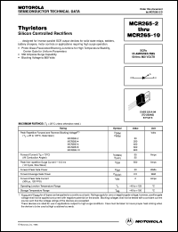 Click here to download MCR265-4 Datasheet