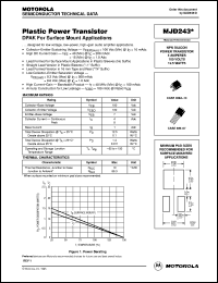 Click here to download MJD243 Datasheet
