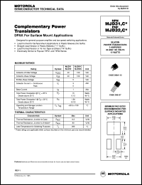 Click here to download MJD31 Datasheet