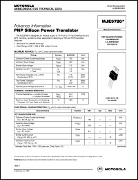 Click here to download MJE9780 Datasheet