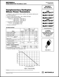 Click here to download MJH11017 Datasheet