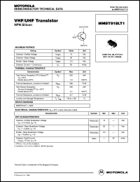 Click here to download MMBT918LT1 Datasheet