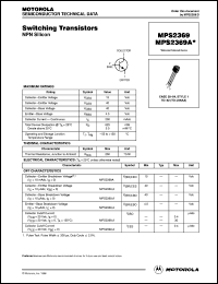 Click here to download MPS2369A Datasheet