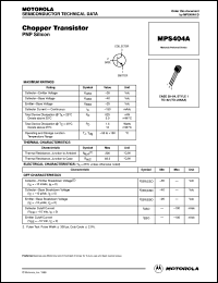 Click here to download MPS404 Datasheet