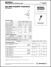 Click here to download MPSW55 Datasheet