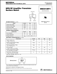 Click here to download MSC3130T Datasheet