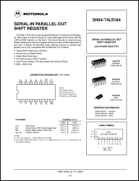 Click here to download SN74LS164N Datasheet