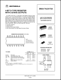 Click here to download SN54LS173AJ Datasheet