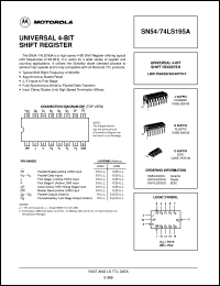 Click here to download SN74LS195AD Datasheet