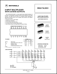 Click here to download SN74LS251DW Datasheet