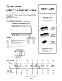 Click here to download SN74LS273DW Datasheet