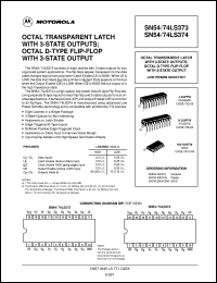 Click here to download SN74LS373DW Datasheet