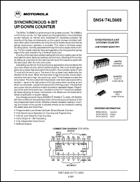 Click here to download SN54LS669J Datasheet