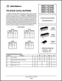 Click here to download SN74LS797DW Datasheet