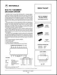 Click here to download SN54LS47 Datasheet