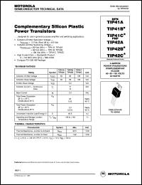 Click here to download TIP41 Datasheet