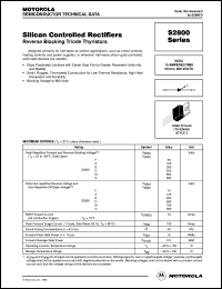 Click here to download S2800B Datasheet
