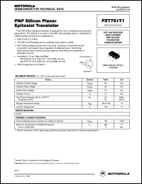 Click here to download PZT751T1 Datasheet