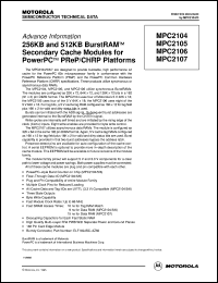 Click here to download MPC2104SG66 Datasheet
