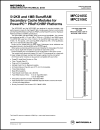 Click here to download MPC2106CDG66 Datasheet