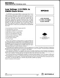 Click here to download MPC949FA Datasheet