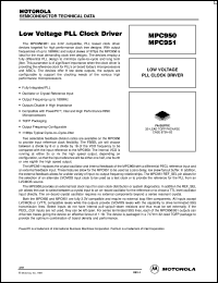 Click here to download MPC950FA Datasheet