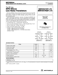 Click here to download MRF2947AT2 Datasheet