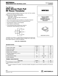 Click here to download MRF393 Datasheet