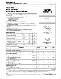 Click here to download MRF891S Datasheet