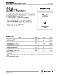 Click here to download MRF959T1 Datasheet