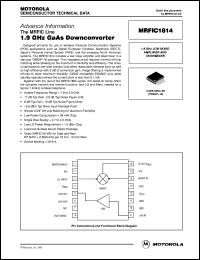 Click here to download MRFIC1814 Datasheet