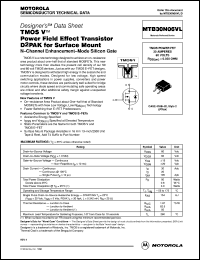 Click here to download MTB30N06 Datasheet