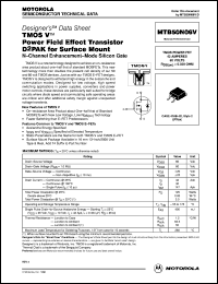 Click here to download MTB50N06 Datasheet