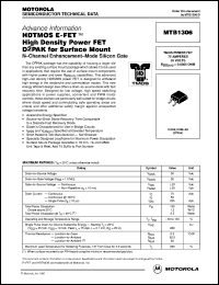 Click here to download MTB1306 Datasheet