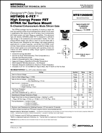 Click here to download MTB75N06 Datasheet