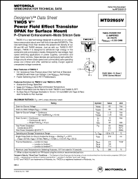 Click here to download MTD2955V Datasheet