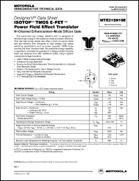 Click here to download MTE215N10E Datasheet