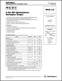 Click here to download MTIL113 Datasheet