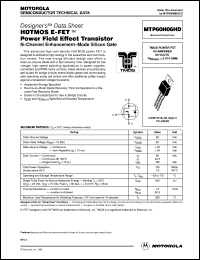 Click here to download MTP60N06 Datasheet