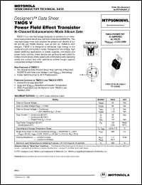 Click here to download MTP50N06 Datasheet