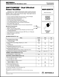 Click here to download MUR1620CTR Datasheet