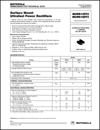 Click here to download MURS160T3 Datasheet