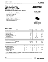 Click here to download MXR9745RT1 Datasheet